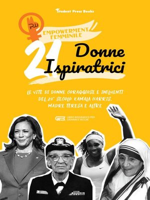 cover image of 21 donne ispiratrici